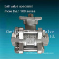 New Design ISO 5211 Pad 3PC Threaded Ball Valve Dn15